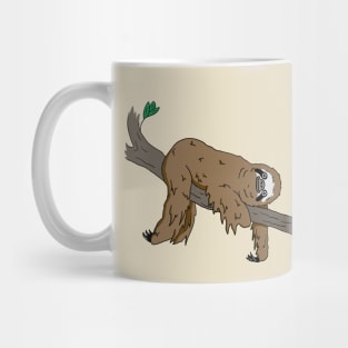 Cute Sloth on a branch Mug